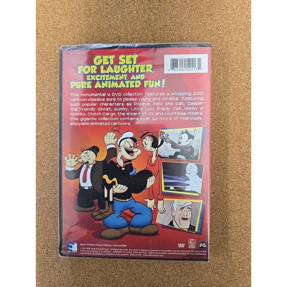 200 Colossal Cartoons Dvd (DVD) - Picture 3 of 3